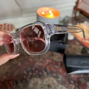 Strata Sunglasses | Reverb Blue/Pink Strata Sunglasses | Reverb Blue/Pink Like new... | Depop main image 3